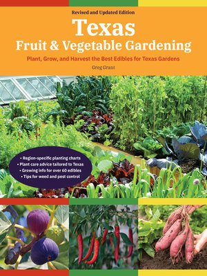 cover image of Texas Fruit & Vegetable Gardening